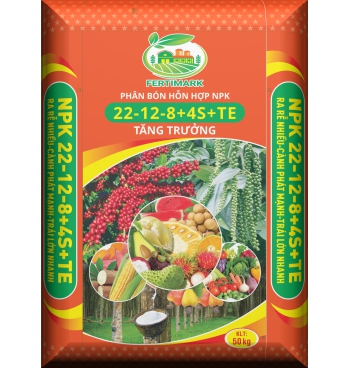 Phân bón Fertimark NPK 25-12-8+4S+TE