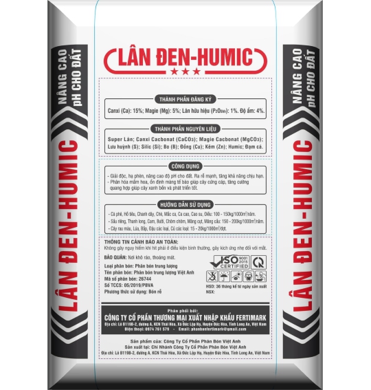 Phân bón Lân Đen Humic