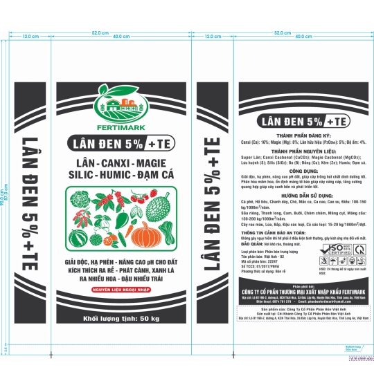 Phân bón Lân Đen 5%